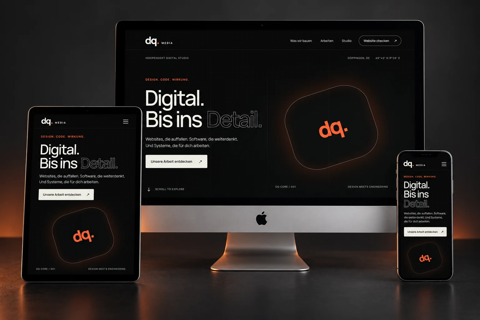 DQ Media: Webdesign